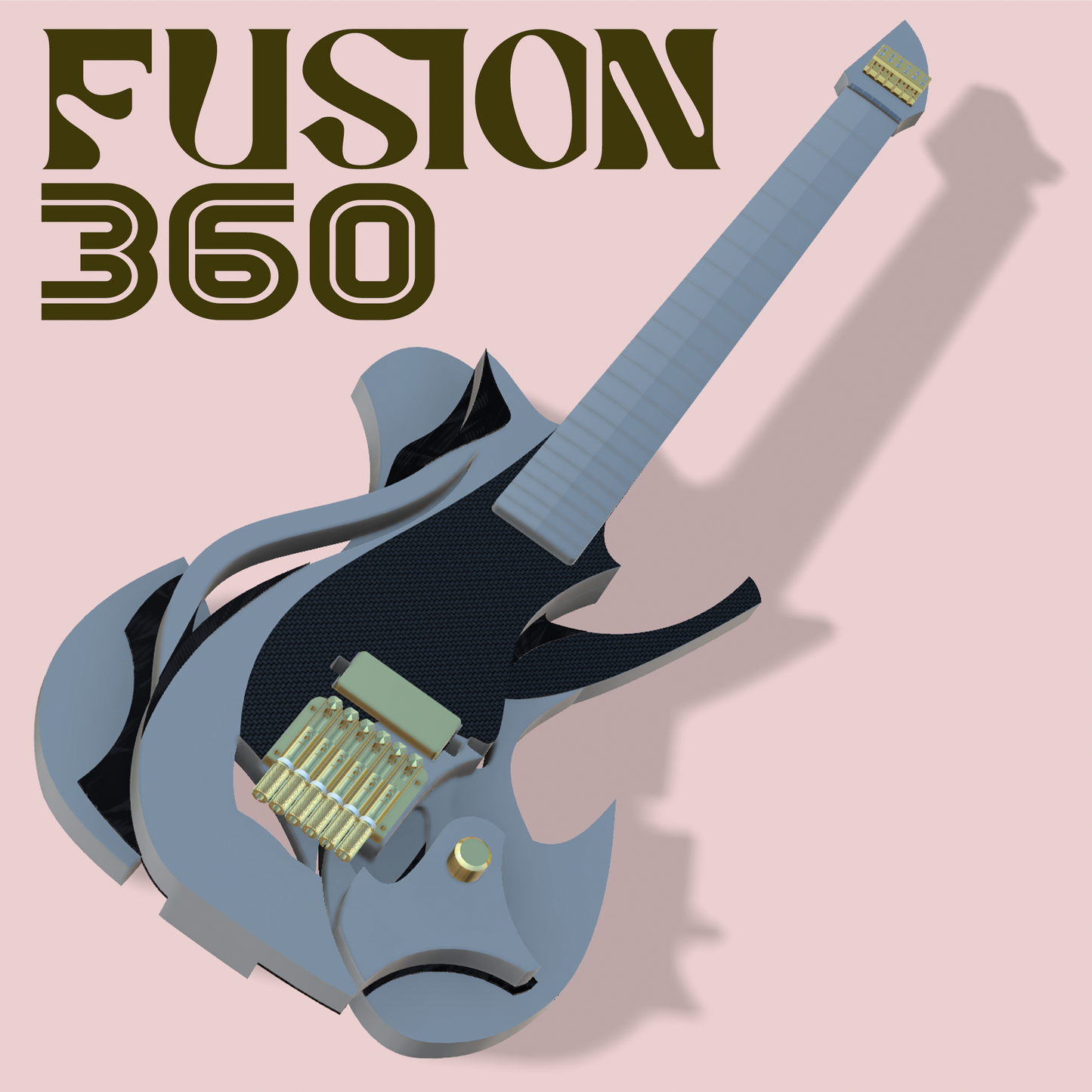 Scrapwood Guitar Design - Fusion 360 file