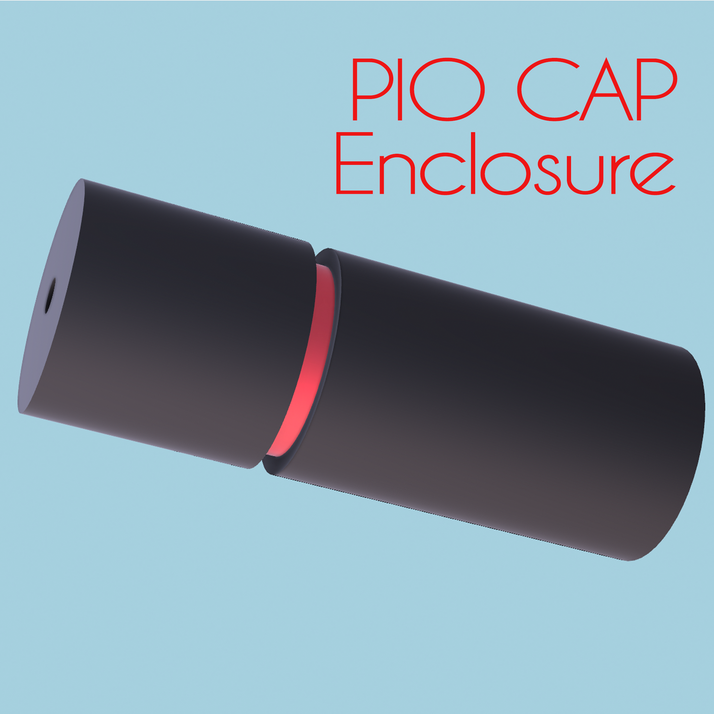 Paper in Oil Cap Enclosure STL