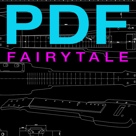 Lapsteel Fairytale  PDF Blueprints - Digital Download
