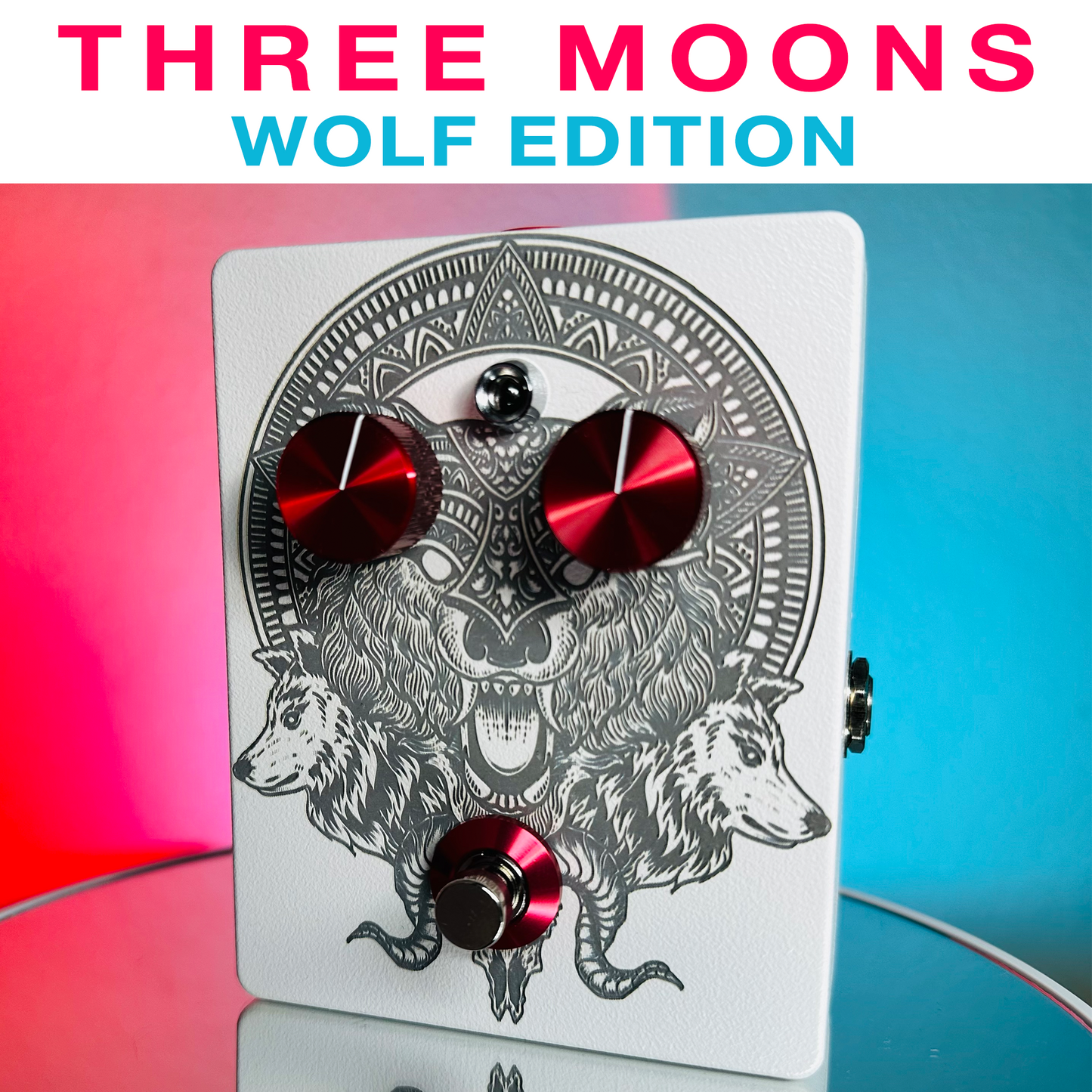 Three Moons Fuzz Pedal - Wolf Edition