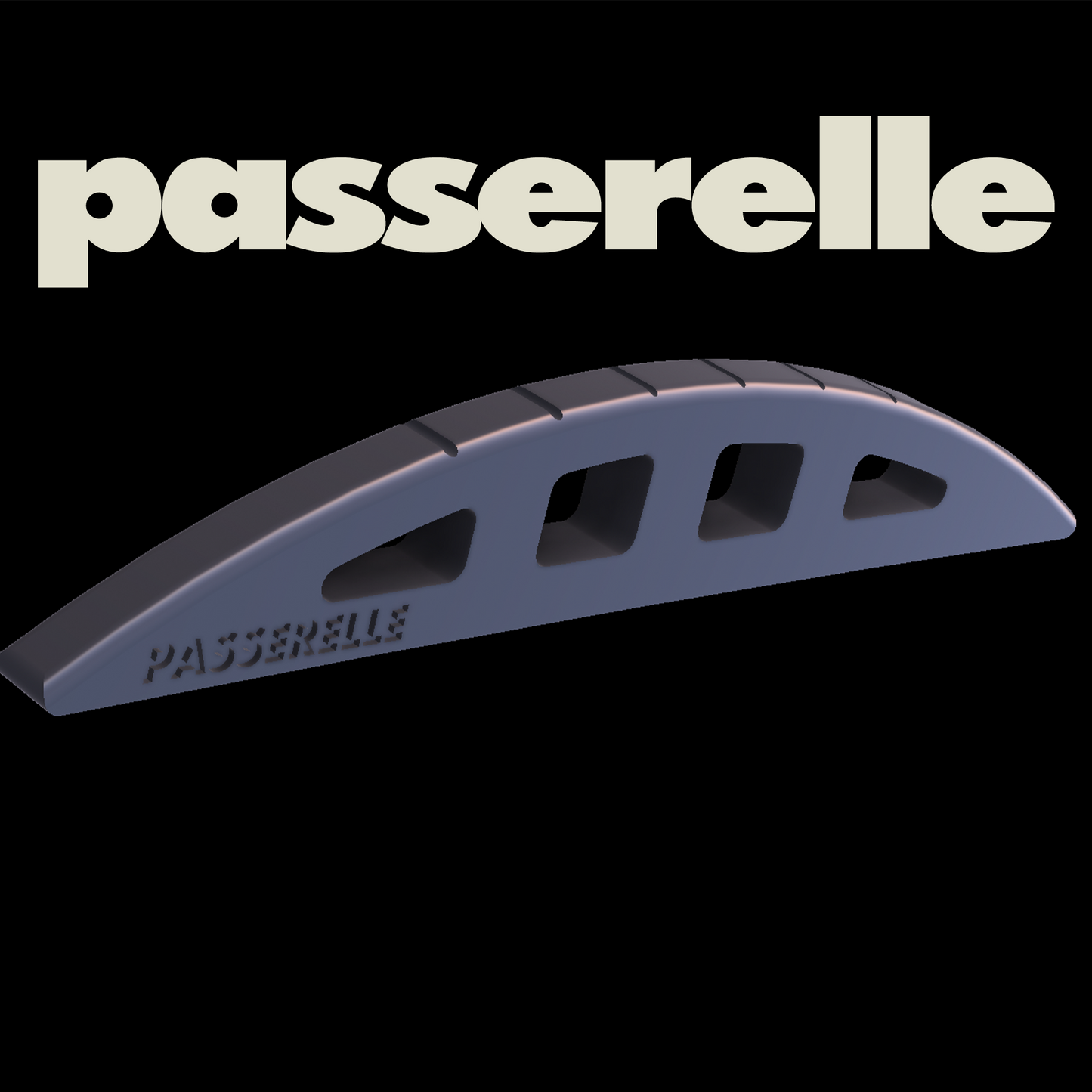 Passerelle Bridge STEP 3D File