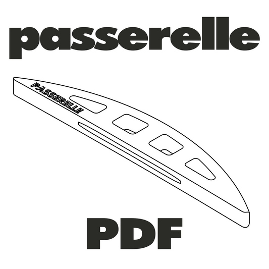 Passerelle Bridge Dimensions 1:1 PDF