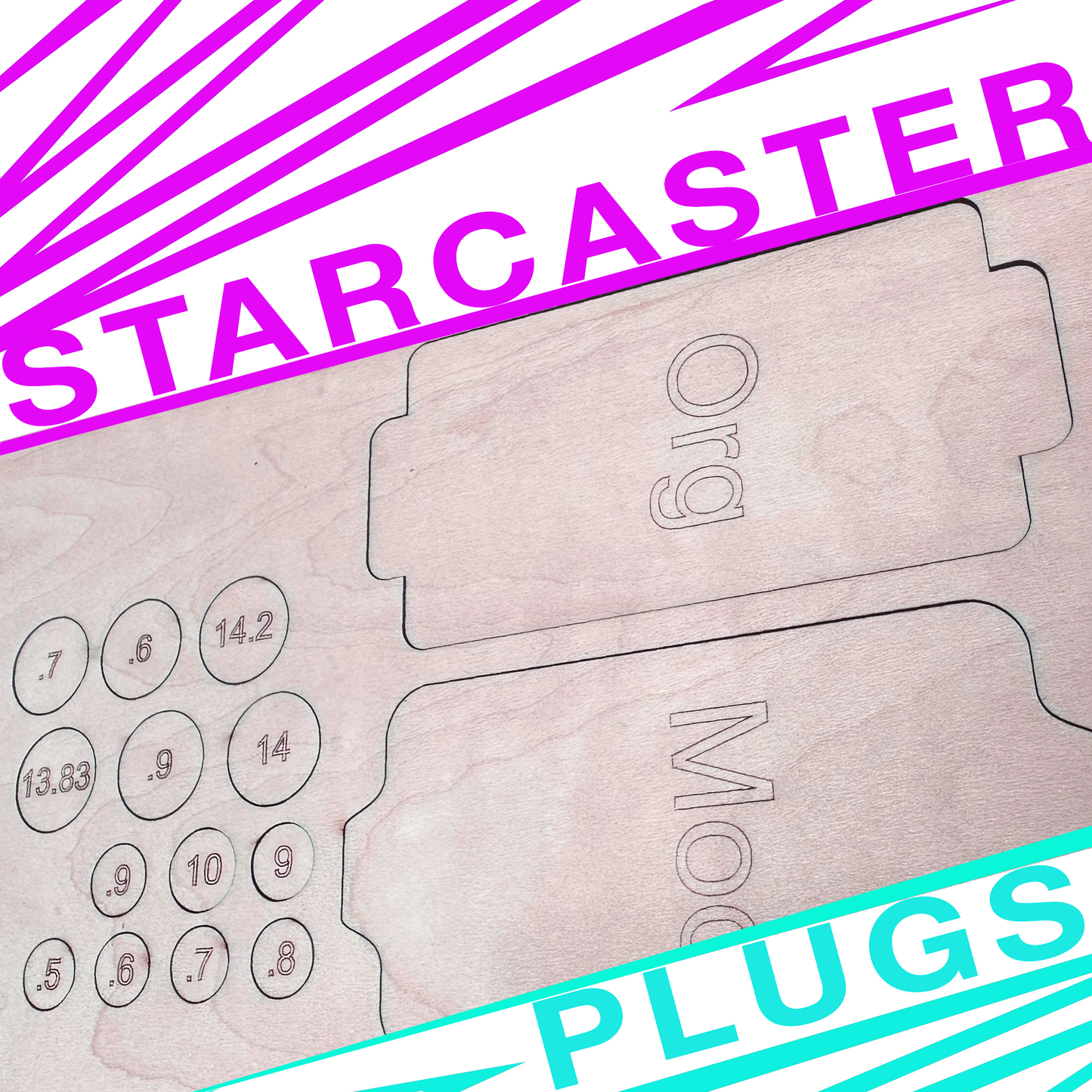 Plugs for Squier Starcaster - Tom Delonge